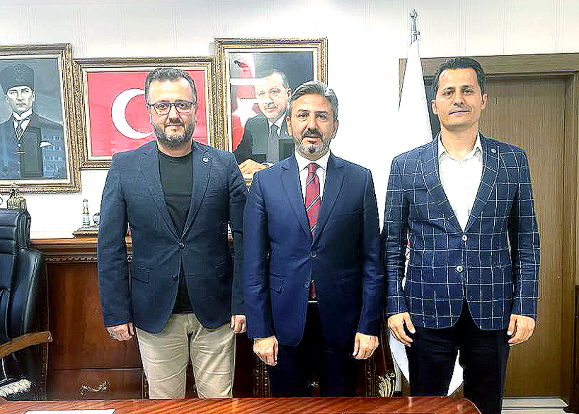 Genel Başkan Çalışkan, Çalışma ve Sosyal Güvenlik Bakan Yardımcısı Ahmet Aydın'ı ziyaret etti