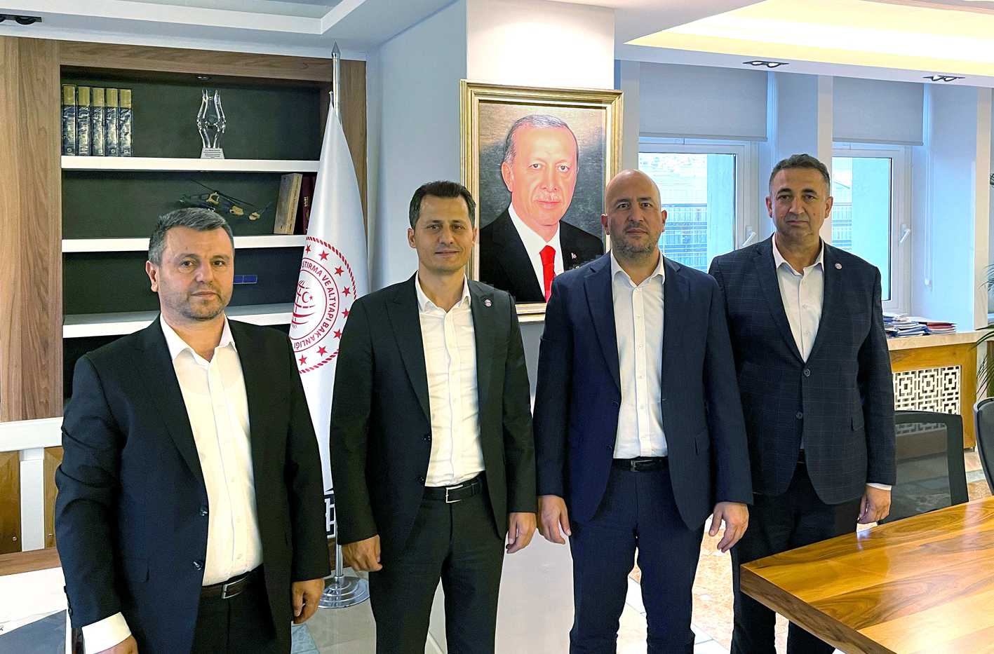 Genel Başkan Çalışkan, Genel Müdür Baştor’u ziyaret etti