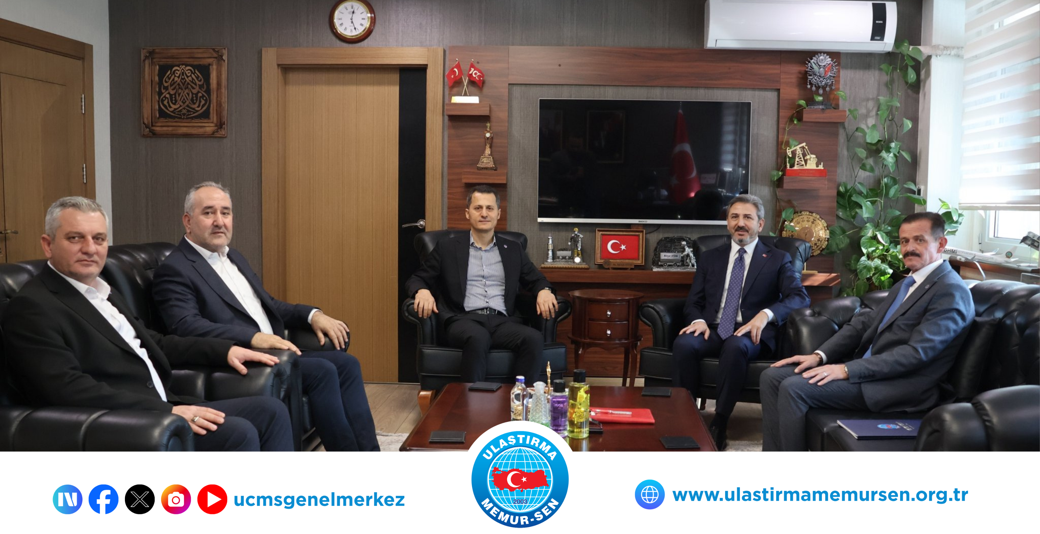 ÇSGB Bakan Yardımcısı Sayın Ahmet Aydın'a Ziyaret