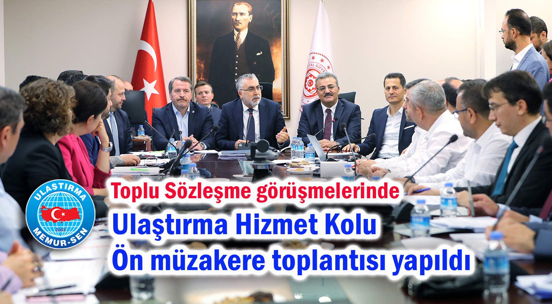 Ulaştırma Hizmet Kolu ön müzakere toplantısı yapıldı