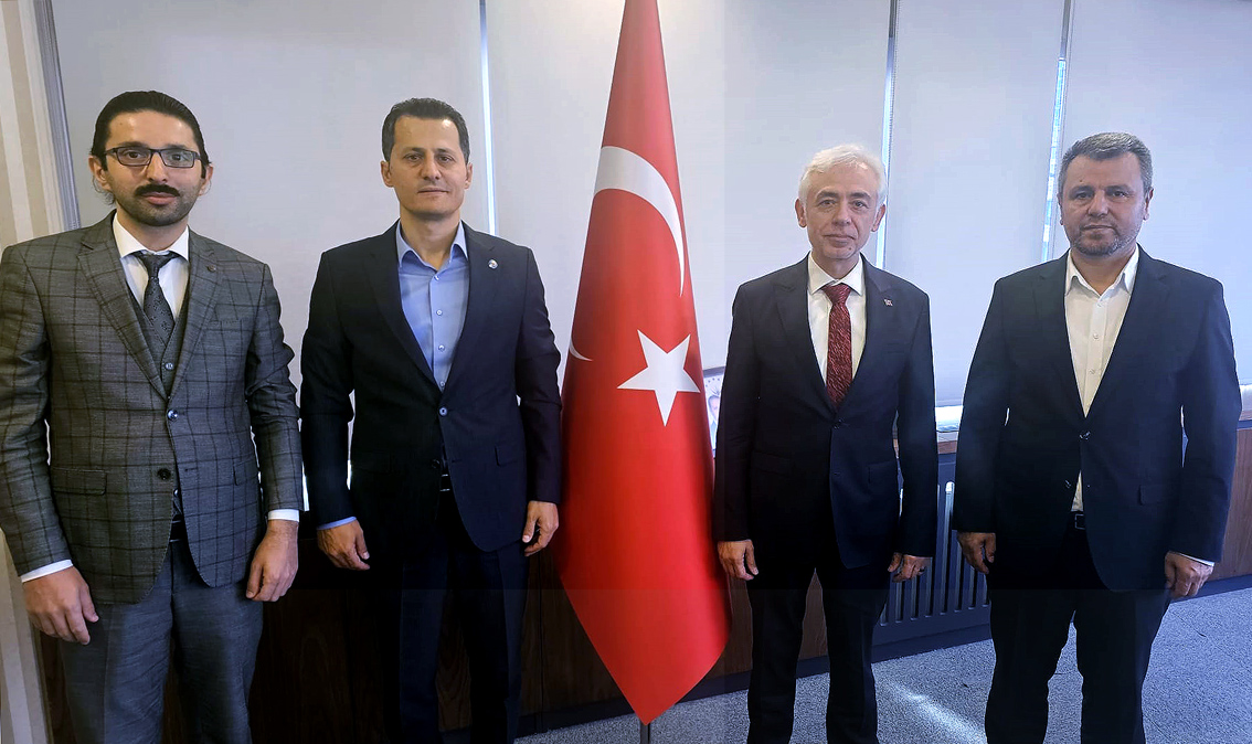 Genel Başkan Çalışkan, TÜRASAŞ Genel Müdürü Yazar’ı ziyaret etti